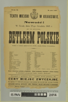 BETLEEM POLSKIE