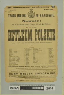 BETLEEM POLSKIE