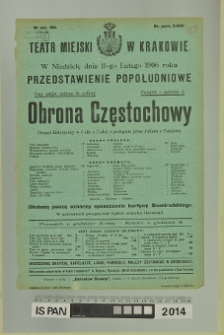 OBRONA CZĘSTOCHOWY