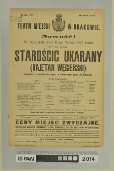 STAROŚCIC UKARANY