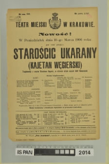 STAROŚCIC UKARANY