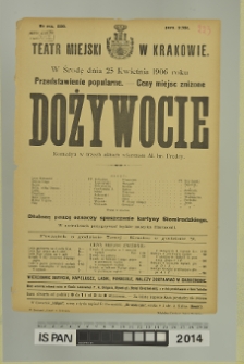 DOŻYWOCIE