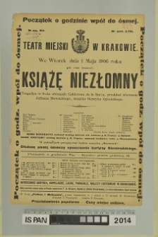 KSIĄŻĘ NIEZŁOMNY