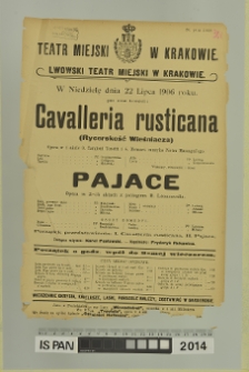 CAVALLERIA RUSTICANA