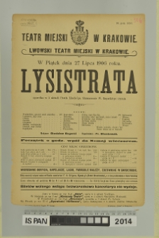 LYSISTRATA