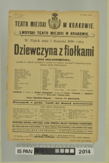 DZIEWCZYNA Z FIOŁKAMI