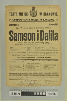 SAMSON I DALILA