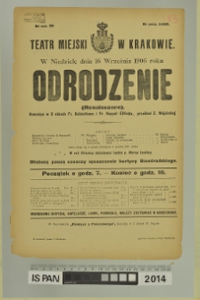 ODRODZENIE