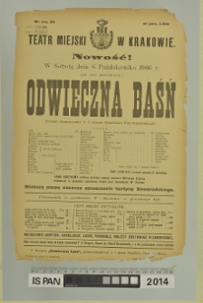 ODWIECZNA BAŚŃ