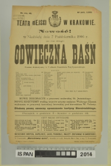 ODWIECZNA BAŚŃ