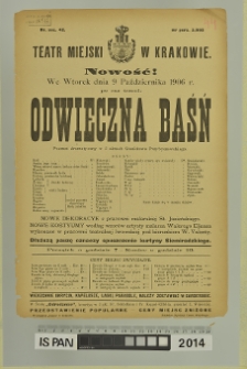 ODWIECZNA BAŚŃ