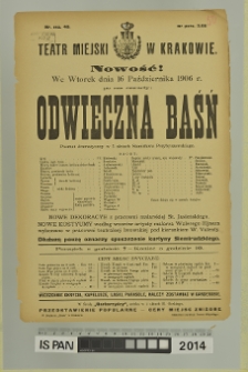ODWIECZNA BAŚŃ
