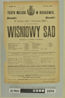 WIŚNIOWY SAD