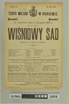 WIŚNIOWY SAD