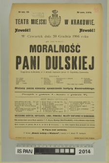 MORALNOŚĆ PANI DULSKIEJ