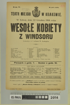 WESOŁE KOBIETY Z WINDSORU