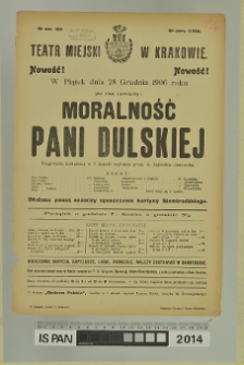 MORALNOŚĆ PANI DULSKIEJ