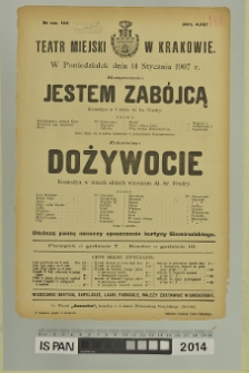 JESTEM ZABÓJCĄ