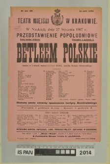 BETLEEM POLSKIE