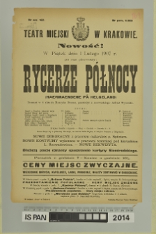RYCERZE PÓŁNOCY (Haermaendene pă Helgeland)