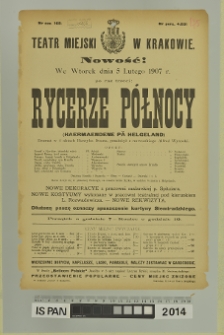 RYCERZE PÓŁNOCY (Haermaendene pă Helgeland)
