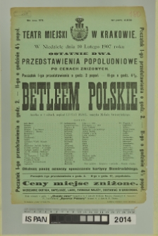 BETLEEM POLSKIE