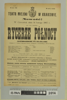 RYCERZE PÓŁNOCY (Haermaendene pă Helgeland)