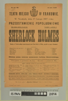 SHERLOCK HOLMES