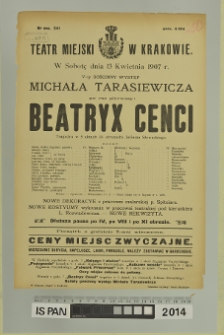 BEATRYX CENCI