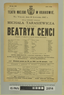 BEATRYX CENCI