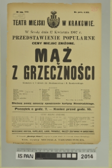 MĄŻ Z GRZECZNOŚCI