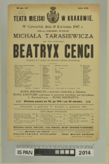 BEATRYX CENCI