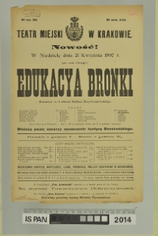 EDUKACYA BRONKI (Edukacja Bronki)