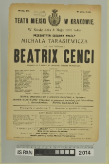 BEATRIX CENCI