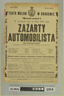 ZAŻARTY AUTOMOBILISTA (Der Kilometerfresser)