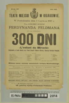 300 DNI (L'enfant du Miracle)