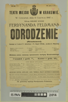 ODRODZENIE (Renaissance)