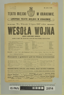 WESOŁA WOJNA (Der lustige Krieg)
