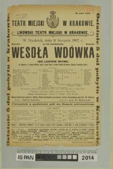 WESOŁA WDÓWKA (Die Lustige Witwe)