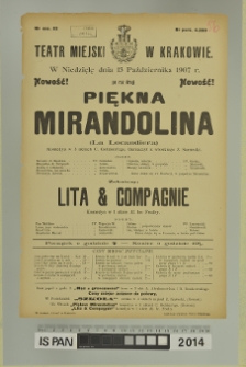 PIĘKNA MIRANDOLINA (La Locandiera)