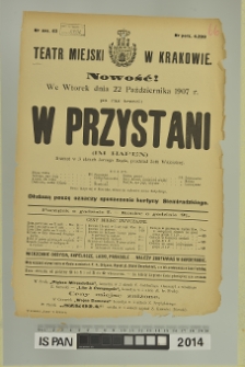 W PRZYSTANI (Im Hafen)