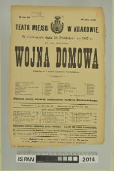 WOJNA DOMOWA