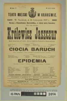 KRÓLEWICZ JASZCZUR