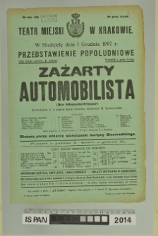 ZAŻARTY AUTOMOBILISTA (Der Kilometerfresser)