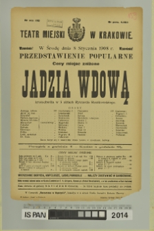 JADZIA WDOWĄ