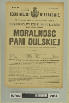 MORALNOŚĆ PANI DULSKIEJ