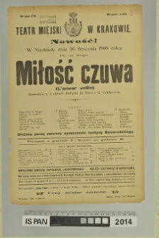 MIŁOŚĆ CZUWA (L'amour veille)