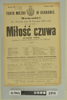 MIŁOŚĆ CZUWA (L'amour veille)