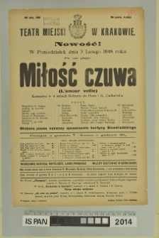 MIŁOŚĆ CZUWA (L'amour veille)