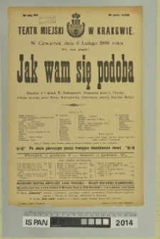 JAK WAM SIĘ PODOBA